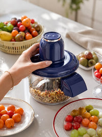 Premium Electric Garlic Peeler & Mini Chopper Machine β¨ Automatic Garlic Skin Remover for Kitchen π§
